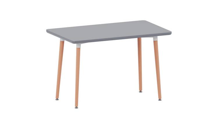Vida Designs Batley 4 Seater Square Dining Table - Grey