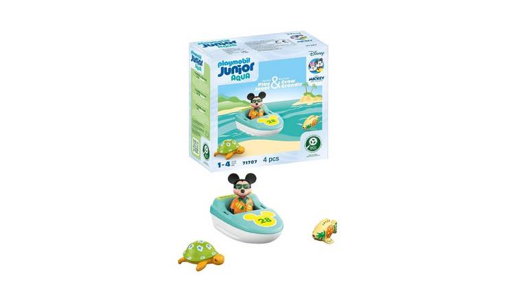 Playmobil Mickey Mouse Boat Tour Floating Toy Play Set