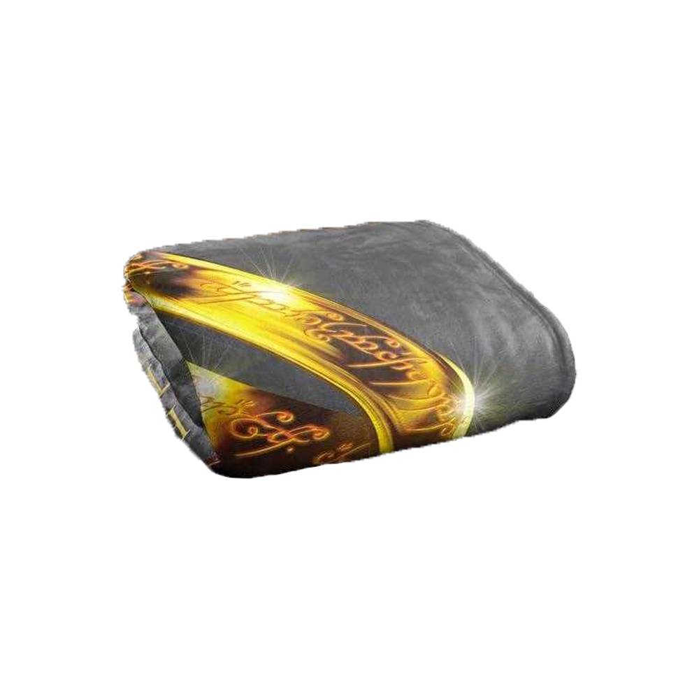 Lord Of The Rings Unisex Adult One Ring To Rule Them All Blanket - 152cm x 127cm - Image 2