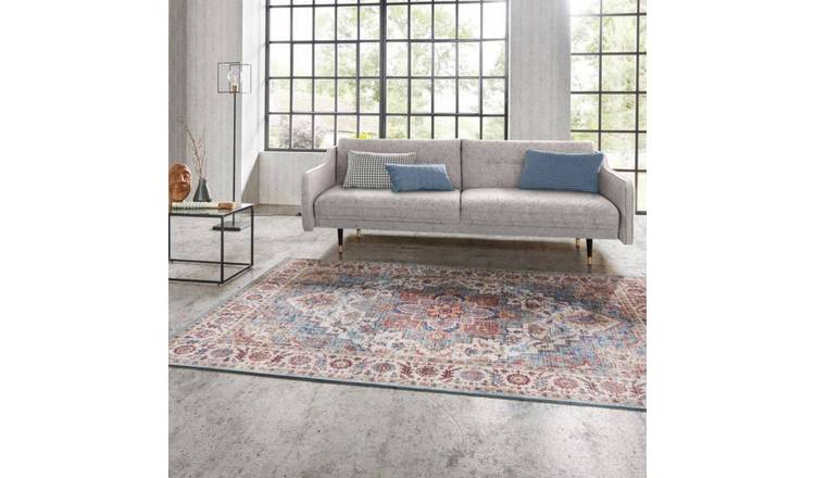 Hanse Home Blue Oriental Anthea Vintage Medallion Rug - 160 x 230cm