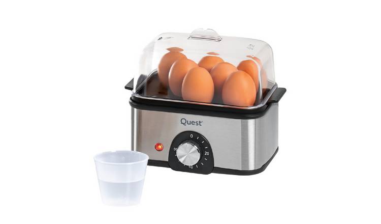 Quest 8 Portion Egg Cooker - Stainless Steel