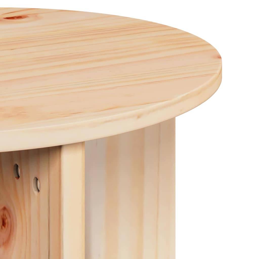 Walplus Pack of 2 Coffee Table - Natural - 41.5 x 41.5 x 46 cm - Image 6