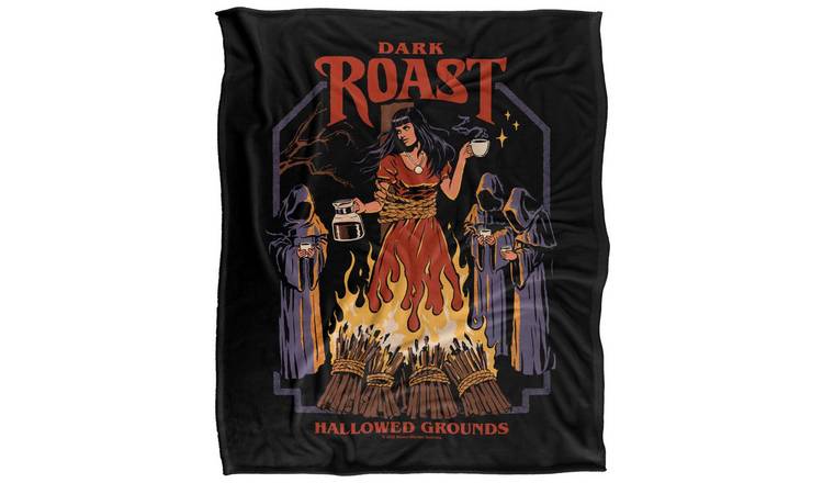 Steven Rhodes Dark Roast Soft Touch Blanket - 152cm x 127cm