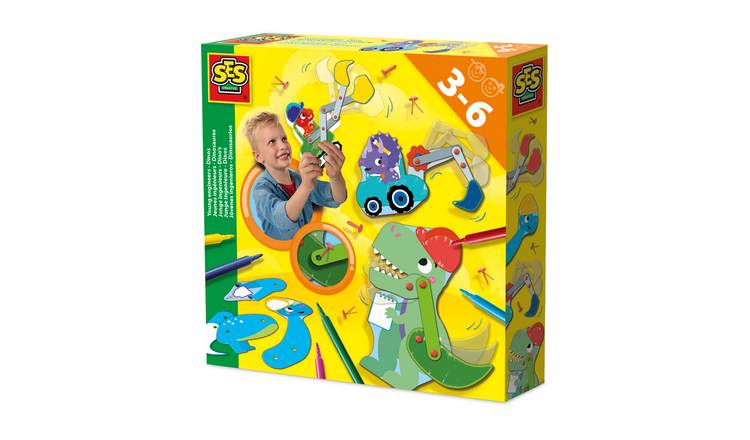 SES Creative Young Engineers Create Your Own Dinosaur Craft Set