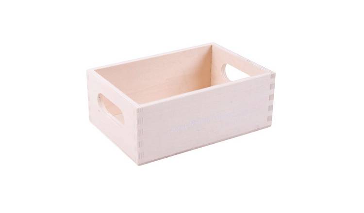 Bigjigs Toys Wooden Food Crate - 18 Months +