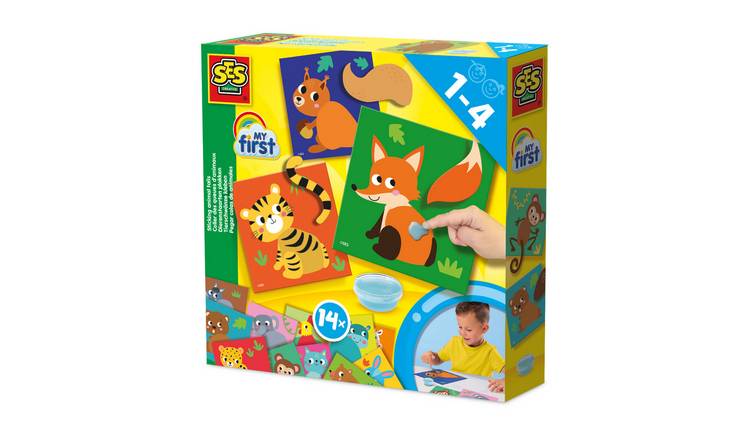 SES Creative My First Sticking Animal Tails Activity Set