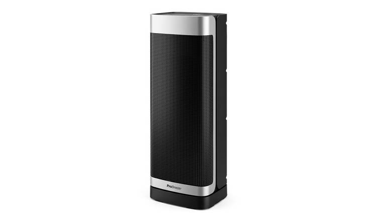 Pro Breeze 2000W Ceramic Fan Heater - Black