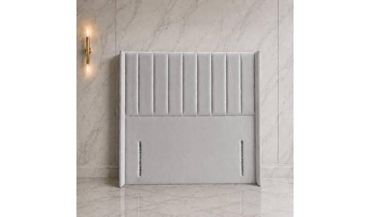 Comfy Deluxe Ameila Super King Headboard - Silver