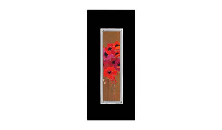 Orsina Poppies Rectangular Framed Wall Art