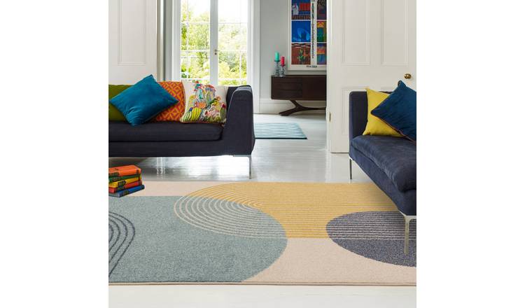 Mega Flooring Multi Modern Abstract Rug - 200 x 290cm