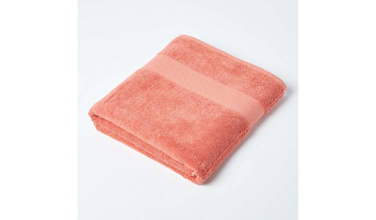 Homescapes Turkish Cotton Bath Sheet - Terracotta
