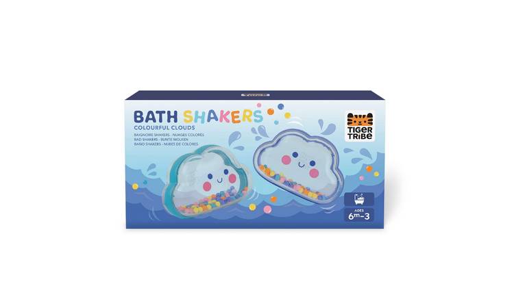 Tiger Tribe Colourful Clouds Bath Shakers - 6 Months +