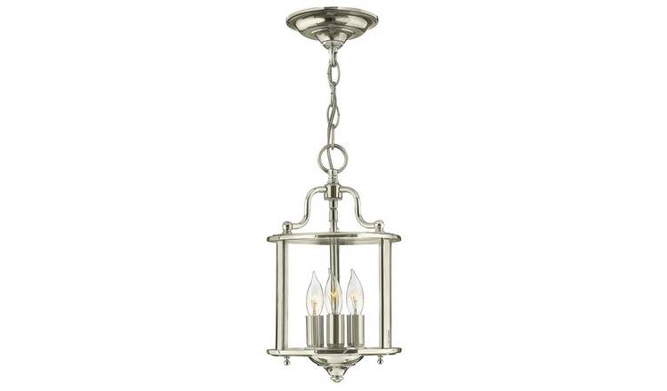 Elstead Gentry 3 Arm Pendant Light - Polished Nickel