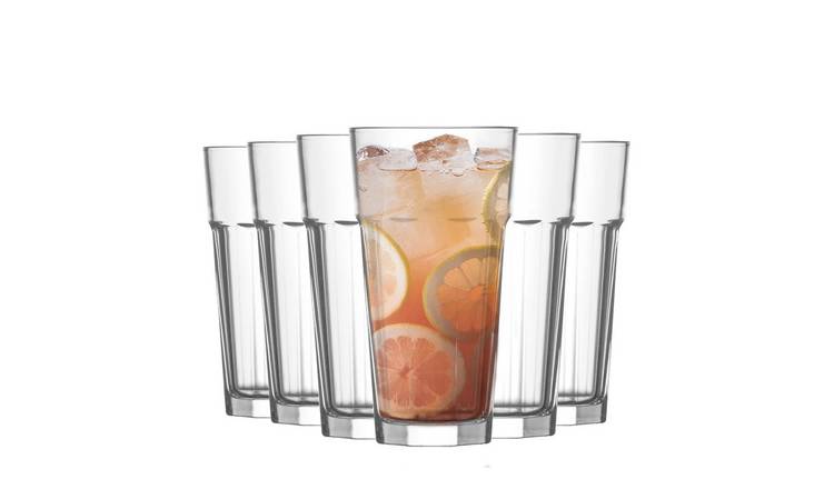 LAV Aras Highball Glasses - 360ml - Clear - Pack of 12