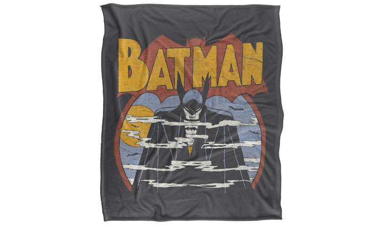 Batman Foggy Soft Touch Blanket - 147cm x 91cm