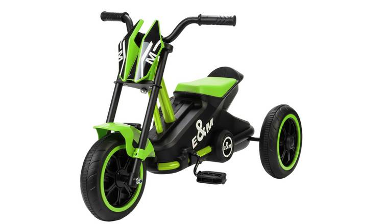 AIYAPLAY Pedal 3 Wheel Balance Toddler Tricycle - Green