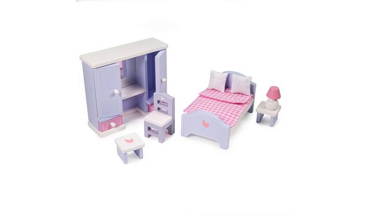 Tidlo Bedroom for Dollshouse 3 Years +