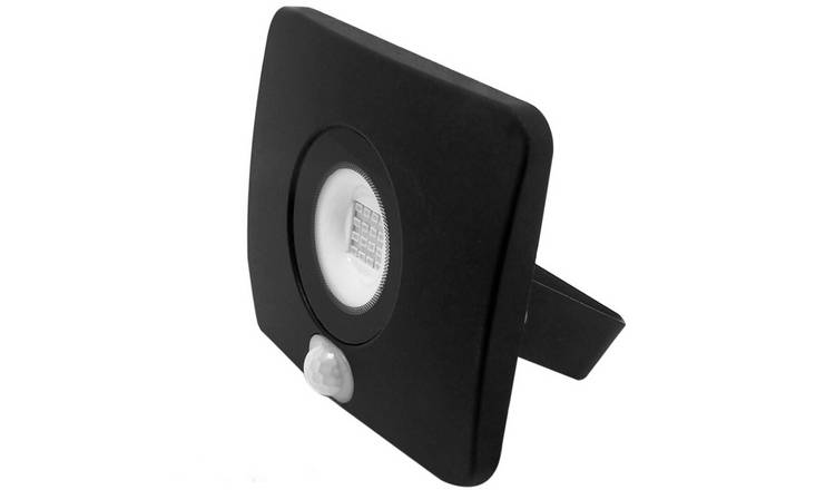 Loops Direct LED Floodlight 20W Natural White - Black
