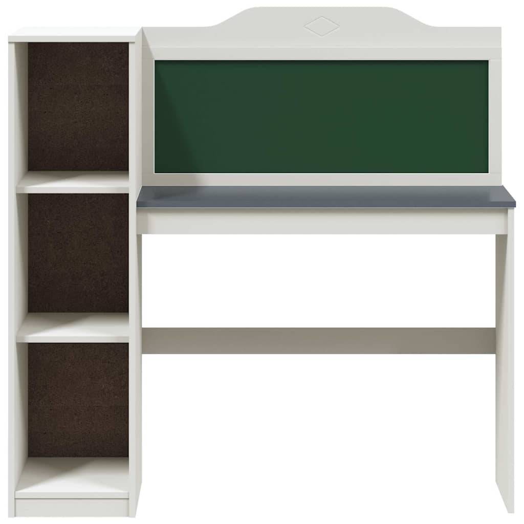 Walplus ROROS Wood Kids Storage Desk - White - 120 x 45 x 118.5 cm - Image 5