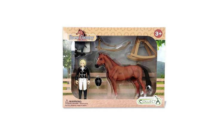 CollectA Lady Tournament Rider & Accessories Window Box - 3 Years +