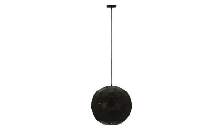 Orsina Mateo Medium Pendant Light - Black and Copper