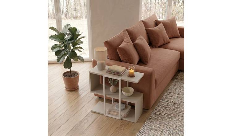 Decortie Homia Open Shelf Side Table - Sand