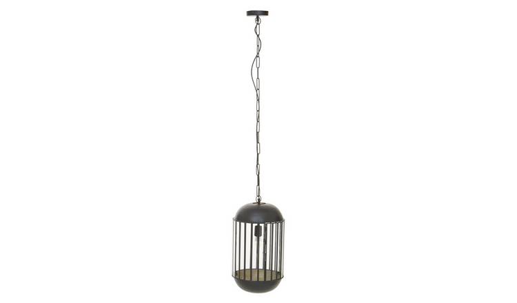 Orsina Preston Metal and Glass Pendant Light - Multicoloured