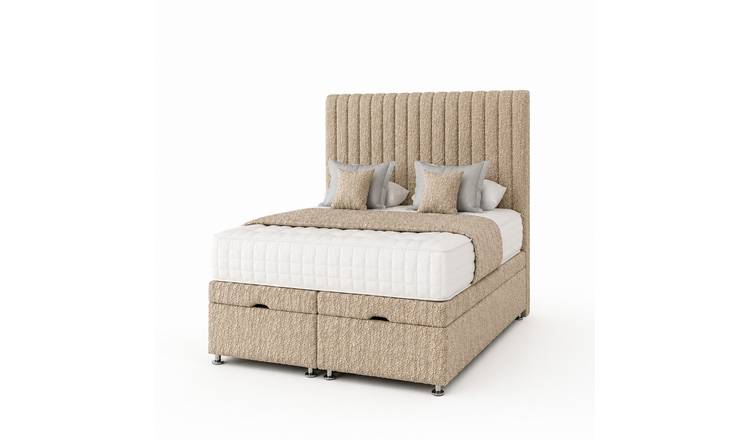 Comfy Deluxe Apollo 4ft6 Double End Lift Ottoman Bed Set -  Beige