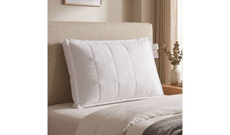 Homescapes Bamboo Quilted Microfibre Pillow