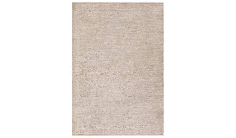 Mega Flooring Beige Traditional Abstract Rug - 120 x 160cm