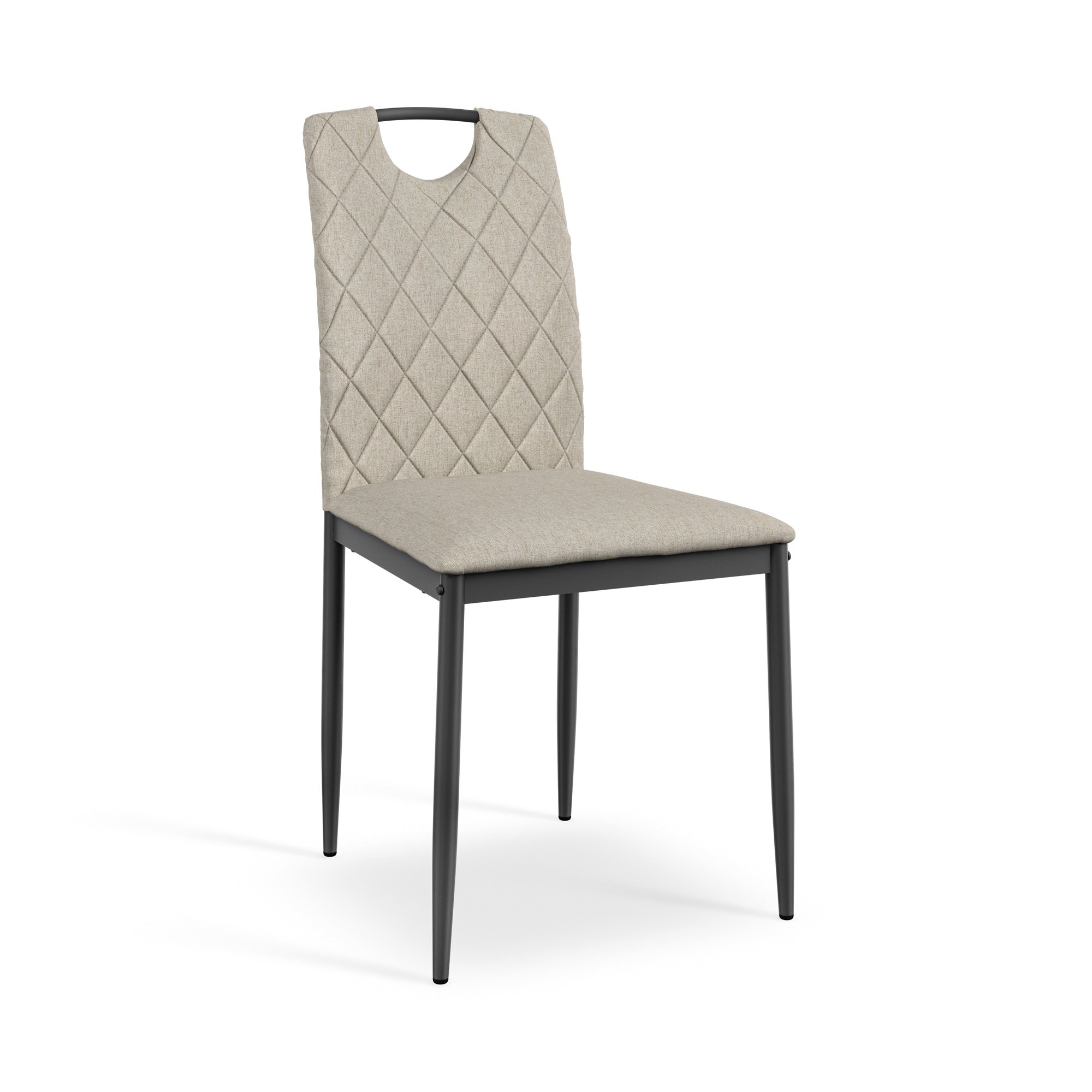 Furniture Online Haydon Monza Marble Effect Dining Table & 4 Beige Chairs - Image 6