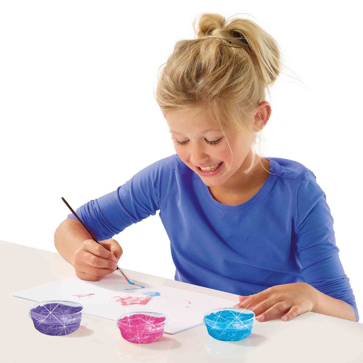 SES Creative Poster Paint Glitter Art Set - 6 Piece - Image 3