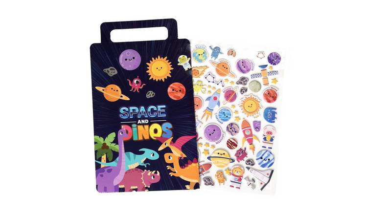 Walplus Lost In Space Kids Foam Puffy Stickers