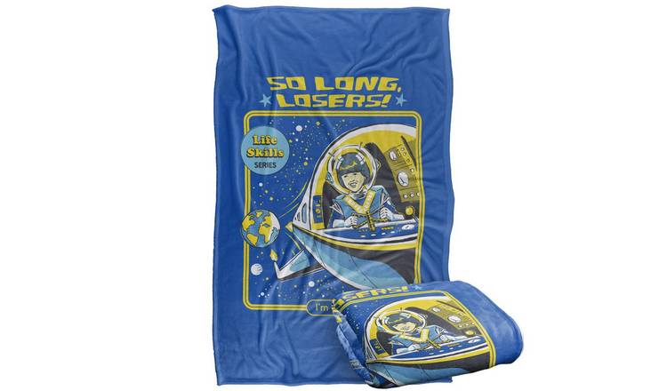 Steven Rhodes So Long Losers Soft Touch Blanket - 147cm x 91cm