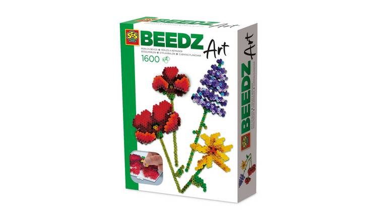 SES Creative Beedz Art Wildflowers Kids Craft Set