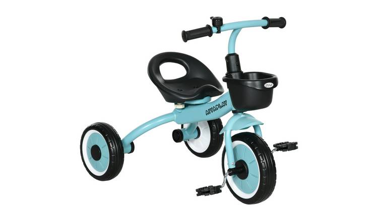AIYAPLAY Adjustable Seat Basket Bell Toddler Tricycle - Blue