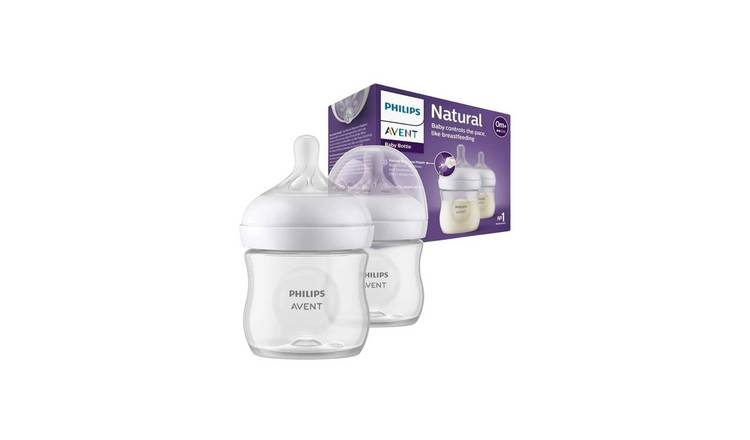 Philips Avent Pack of 2 Natural Response PP Bottle Set - 125 ml