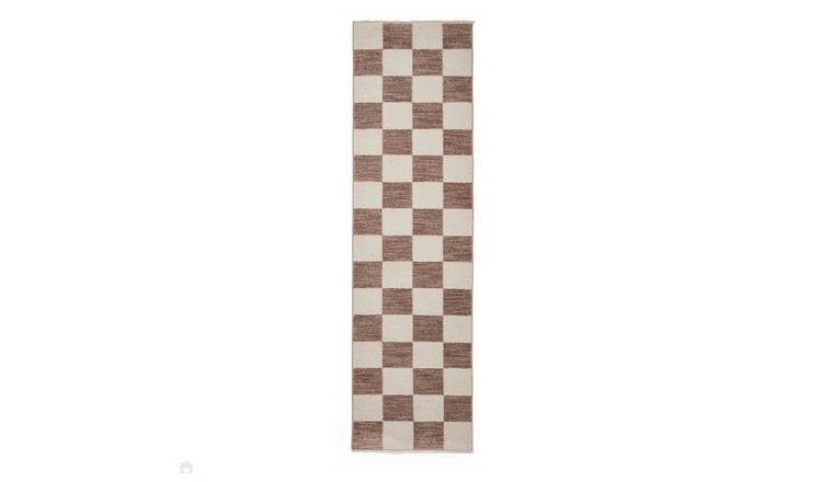 Mega Flooring Grey Modern Geometric Runner - 60 x 230cm