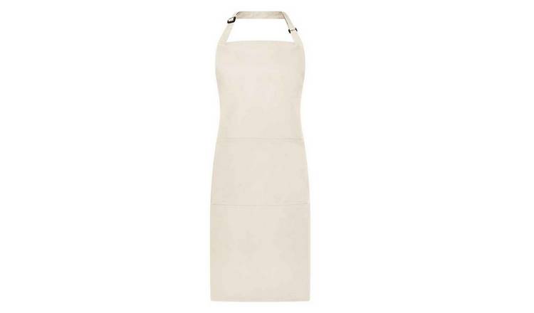 Brand Lab Bibbed Full Apron - Natural