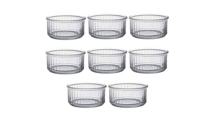 Duralex 10cm Oven Chef Glass Ramekins - Pack of 8
