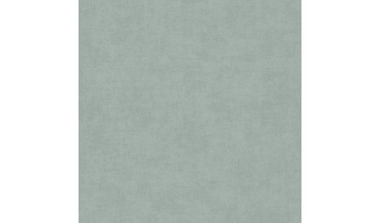 Grandeco Alba Plaster Plain Textured Wallpaper - Teal Green