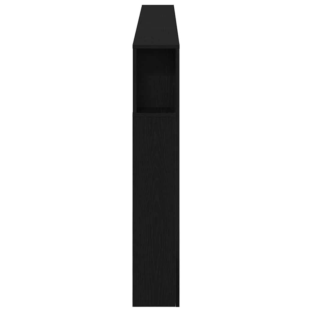 Walplus Engineered Wood LED Headboard - Black Ash - 160 x 18.5 x 103.5 cm - Image 8