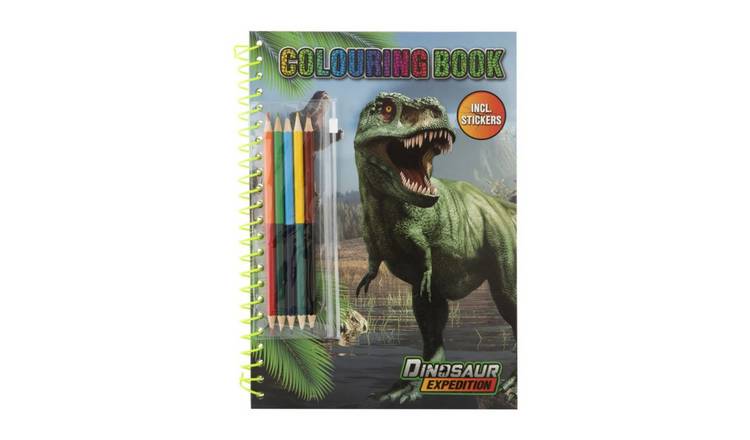 Totum Dino Colouring Book Craft Set