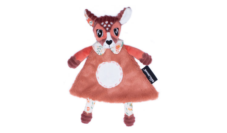 Les Deglingos Baby Comforter - Melimelos the Deer