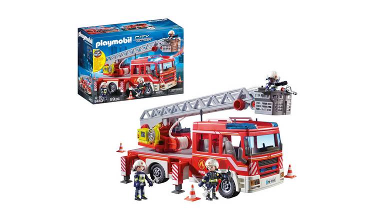 Playmobil City Action Fire Ladder Unit with Extendable Ladder