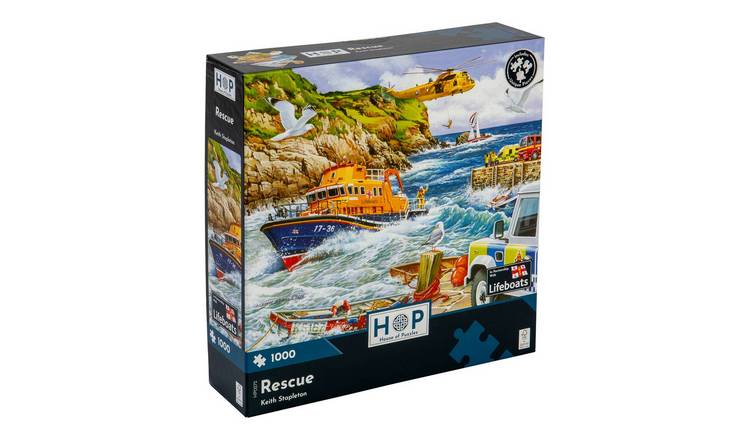 The House of Puzzles Rescue 1000 Piece Jigsaw Puzzle
