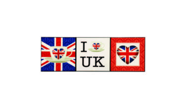 Orsina I Love UK Wall Art