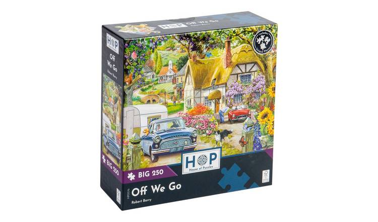 The House of Puzzles Off We Go BIG 250 Piece Jigsaw Puzzle