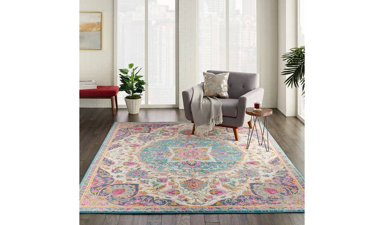 Mega Flooring Multi Traditional Floral Rug - 114 x 175cm