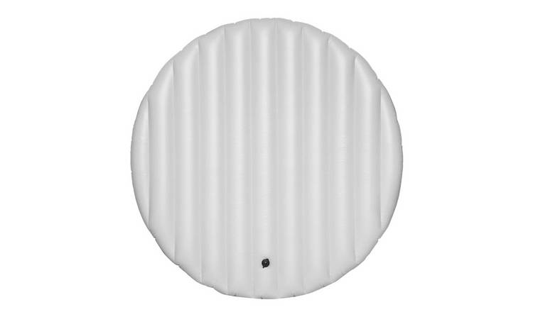 Dellonda 4-6 Person Inflatable Hot Tub Spa Heat Retaining Lid - White